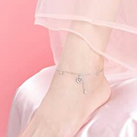 NEW Diamond Sterling Celtic Anklet - Picture 5 of 5